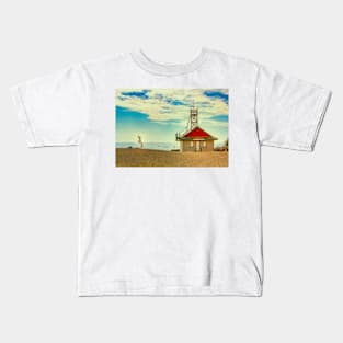 Leuty Life Guard Station Kids T-Shirt